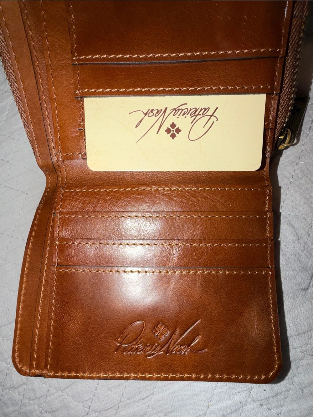 PATRICIA NASH Bifold Wallet “Doorways To Italy” NWOT - Picture 4 of 7